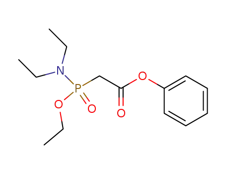 <O-Aethyl-diaethylamid-phosphono>-essigsaeure-phenylester