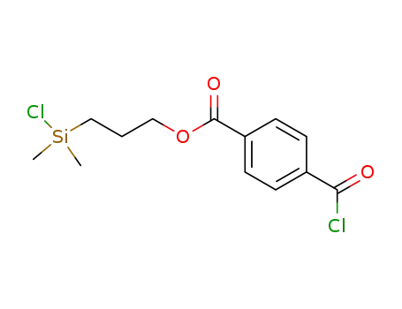 4-<3-Chlordimethylsilyl-propoxycarbonyl>-benzoylchlorid