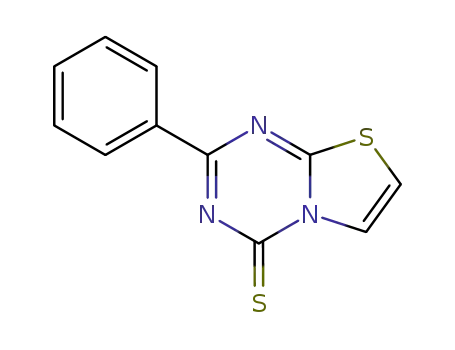 2-phenyl-thiazolo[3,2-<i>a</i>][1,3,5]triazine-4-thione