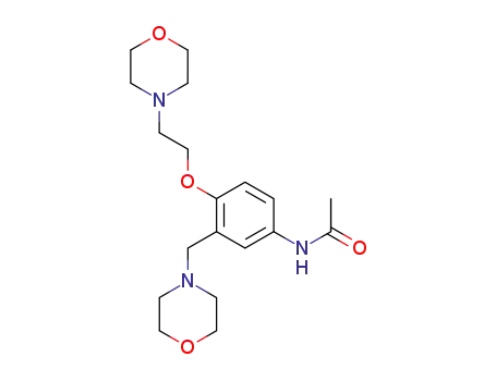 <i>N</i>-[4-(2-morpholin-4-yl-ethoxy)-3-morpholin-4-ylmethyl-phenyl]-acetamide