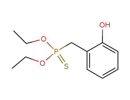 (2-Hydroxy-benzyl)-phosphonothioic acid O,O-diethyl ester