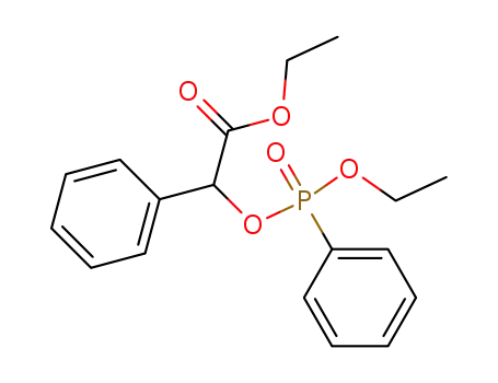(Ethoxy-phenyl-phosphinoyloxy)-phenyl-acetic acid ethyl ester