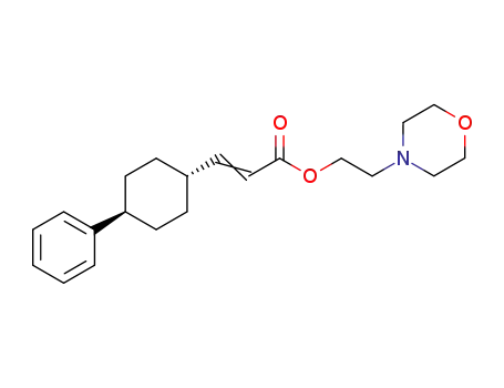 3-(4-phenyl-cyclohexyl)-acrylic acid 2-morpholin-4-yl-ethyl ester