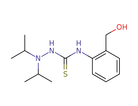 1,1-Diisopropyl-4-(o-hydroxymethyl-phenyl)-thiosemicarbazid
