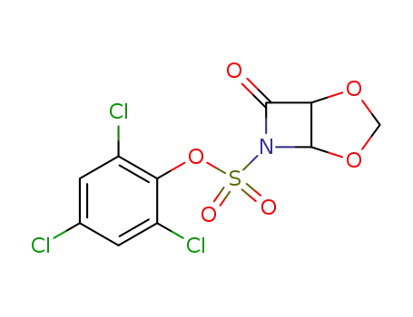 7-oxo-2,4-dioxa-6-aza-bicyclo[3.2.0]heptane-6-sulfonic acid 2,4,6-trichloro-phenyl ester