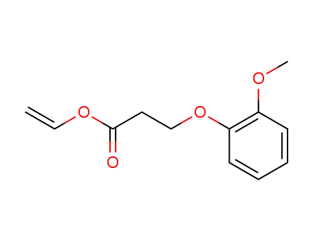 3-<2-Methoxy-phenoxy>-propionsaeure-vinylester
