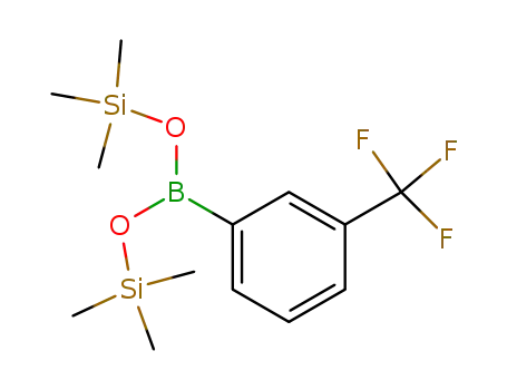 3-Trifluormethyl-phenylborsaeure-bis-trimethylsilylester