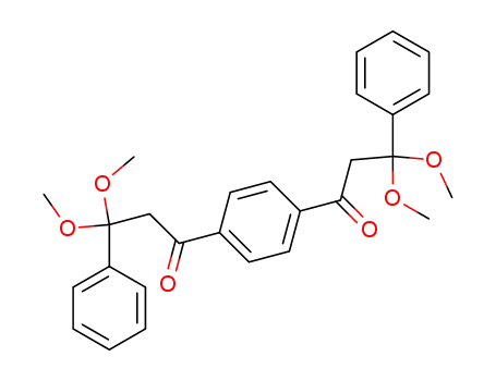 1-[4-(3,3-Dimethoxy-3-phenyl-propionyl)-phenyl]-3,3-dimethoxy-3-phenyl-propan-1-one
