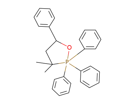 3,3-dimethyl-2,2,2,5-tetraphenyl-2λ<sup>5</sup>-[1,2]oxaphospholane