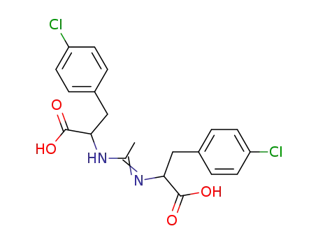 N,N'Bis-<DL-carboxy-(4-chlor-benzyl)-methyl>-acetamidin