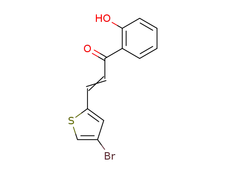 (E)-3-(4-Bromo-thiophen-2-yl)-1-(2-hydroxy-phenyl)-propenone