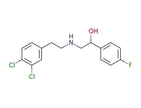 2-[2-(3,4-Dichloro-phenyl)-ethylamino]-1-(4-fluoro-phenyl)-ethanol
