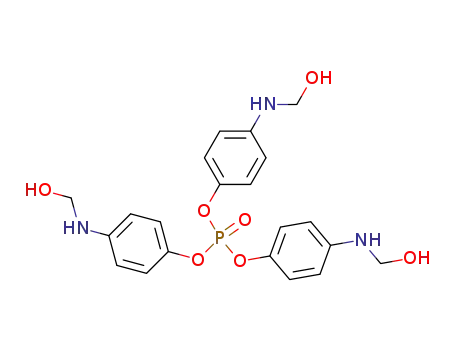 Tri-(N-hydroxymethyl-p-aminophenyl)-phosphat