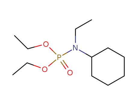 Cyclohexyl-ethyl-phosphoramidic acid diethyl ester