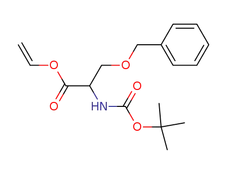 3-Benzyloxy-2-tert-butoxycarbonylamino-propionic acid vinyl ester