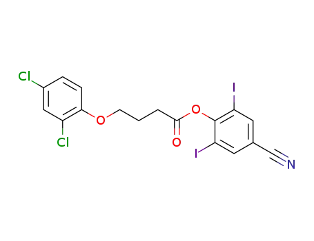 4-(2,4-Dichloro-phenoxy)-butyric acid 4-cyano-2,6-diiodo-phenyl ester