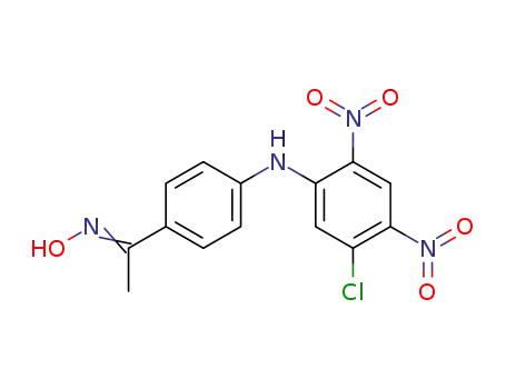 5'-Chlor-2',4'-dinitro-4-acetyl-diphenylamin-oxim