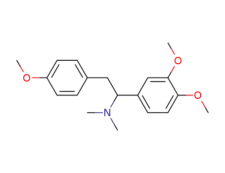 1-(3,4-Dimethoxy-phenyl)-1-dimethylamino-2-(4-methoxyphenyl)-ethan