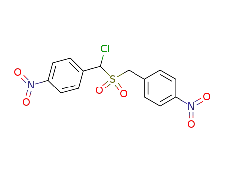 α-Chlor-4-nitrobenzyl-4-nitrobenzylsulfon