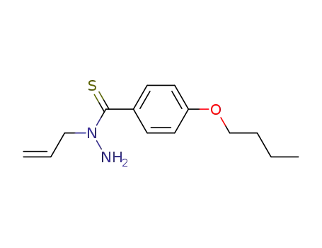 4-Butyloxy-thiobenzoesaeure-(N<sup>1</sup>-allyl-hydrazid)