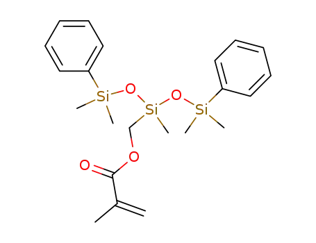 3-Methacryloyloxymethyl-1,5-diphenyl-pentamethyl-trisiloxan