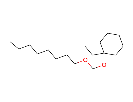 <1-Aethyl-cyclohexyl>-<octyloxy-methyl>-aether