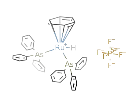 [RuH(η(6)-C6H6)(AsPh3)2]PF6