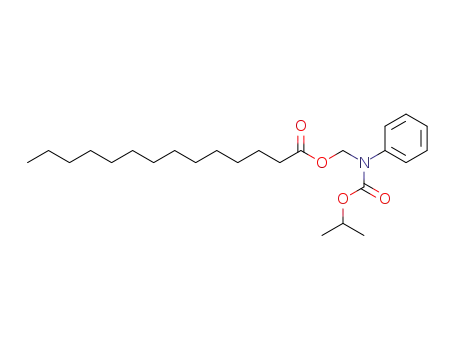 Tetradecanoic acid (isopropoxycarbonyl-phenyl-amino)-methyl ester