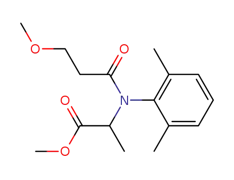 2-[(2,6-Dimethyl-phenyl)-(3-methoxy-propionyl)-amino]-propionic acid methyl ester