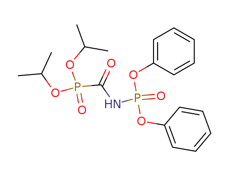 N-(O,O-Diphenyl-phosphono)-carbamylphosphonsaeure-diisopropylester