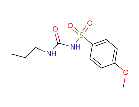 <i>N</i>-(4-methoxy-benzenesulfonyl)-<i>N</i>'-propyl-urea