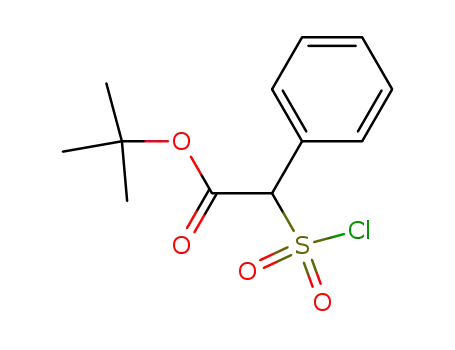 Chlorosulfonyl-phenyl-acetic acid tert-butyl ester