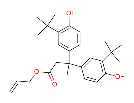 [3,3-bis(4-hydroxy-3-tert.butylphenyl)-butanoic acid] allyl ester