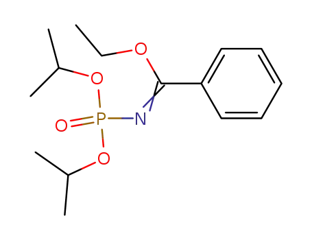 Benzoesaeure-ethylester-<(O,O-diisopropyl-phosphono)-imid>