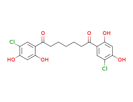 1,7-Bis(2,4-dihydroxy-5-chlorphenyl)heptan-1,7-dion