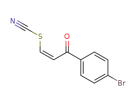 (cis-2-Thiocyanatovinyl)-(4-bromphenyl)-keton