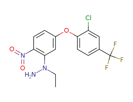N-[5-(2-Chloro-4-trifluoromethyl-phenoxy)-2-nitro-phenyl]-N-ethyl-hydrazine