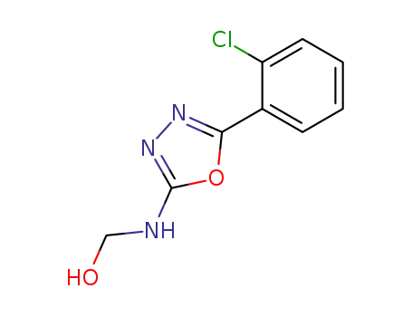 Methanol, [[5-(2-chlorophenyl)-1,3,4-oxadiazol-2-yl]amino]-