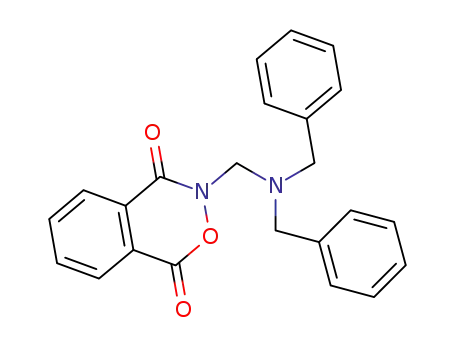 3-(dibenzylamino-methyl)-benzo[<i>d</i>][1,2]oxazine-1,4-dione
