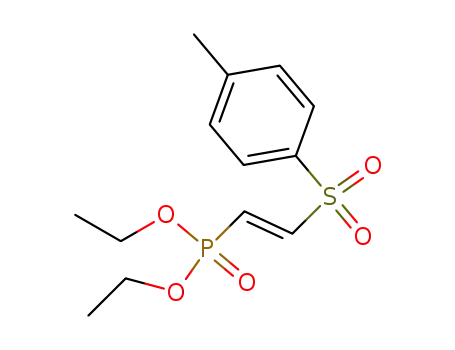 Phosphonic acid, [2-[(4-methylphenyl)sulfonyl]ethenyl]-, diethyl ester,
(E)-