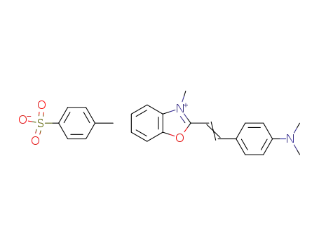 2-(4-dimethylamino-styryl)-3-methyl-benzooxazolium; toluene-4-sulfonate