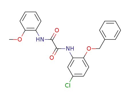 N-(2-Benzyloxy-5-chloro-phenyl)-N'-(2-methoxy-phenyl)-oxalamide