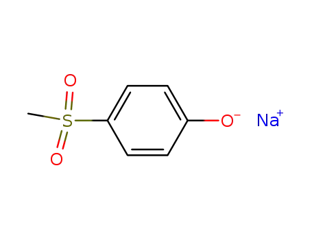 Molecular Structure of 132931-25-0 (Natrium-methyl-sulfonyl-phenolat)