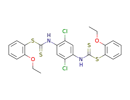 [2,5-Dichloro-4-(2-ethoxy-phenylsulfanylthiocarbonylamino)-phenyl]-dithiocarbamic acid 2-ethoxy-phenyl ester