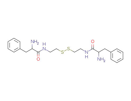 Molecular Structure of 14348-35-7 (2-Amino-N-{2-[2-(2-amino-3-phenyl-propionylamino)-ethyldisulfanyl]-ethyl}-3-phenyl-propionamide)