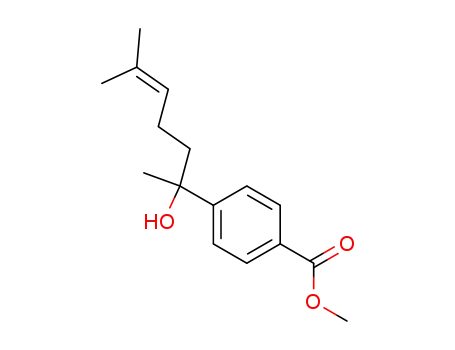 Benzoic acid, 4-(1-hydroxy-1,5-dimethyl-4-hexenyl)-, methyl ester