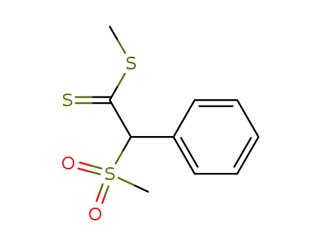 Methanesulfonyl-phenyl-dithioacetic acid methyl ester