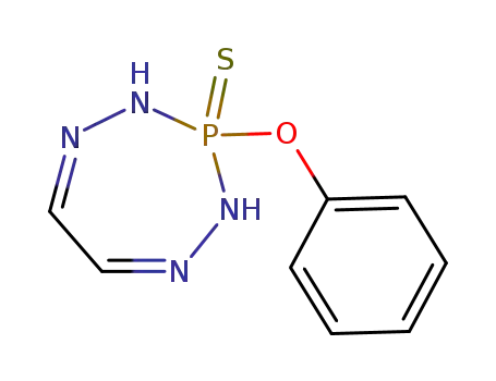 2H-1,2,4,5,3-Tetrazaphosphepine, 3,4-dihydro-3-phenoxy-, 3-sulfide