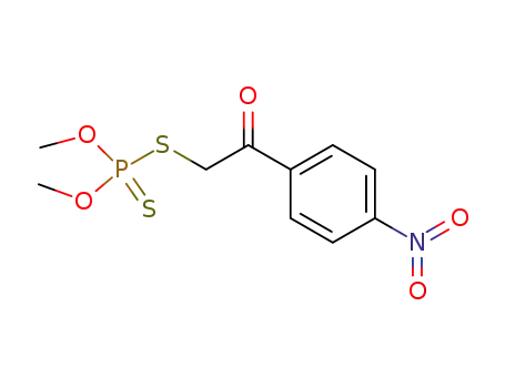 Molecular Structure of 90972-37-5 (Dithiophosphorsaeure-<S-(4-nitro-phenacyl)-O,O'-dimethylester>)