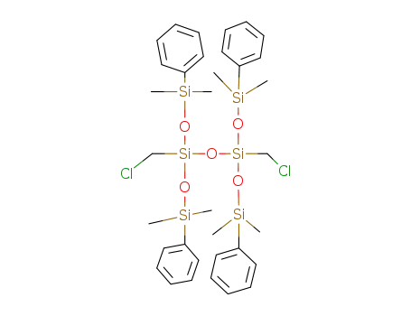 1.3-Bis-chlormethyl-tetrakis-(dimethyl-phenyl-siloxy)-disiloxan